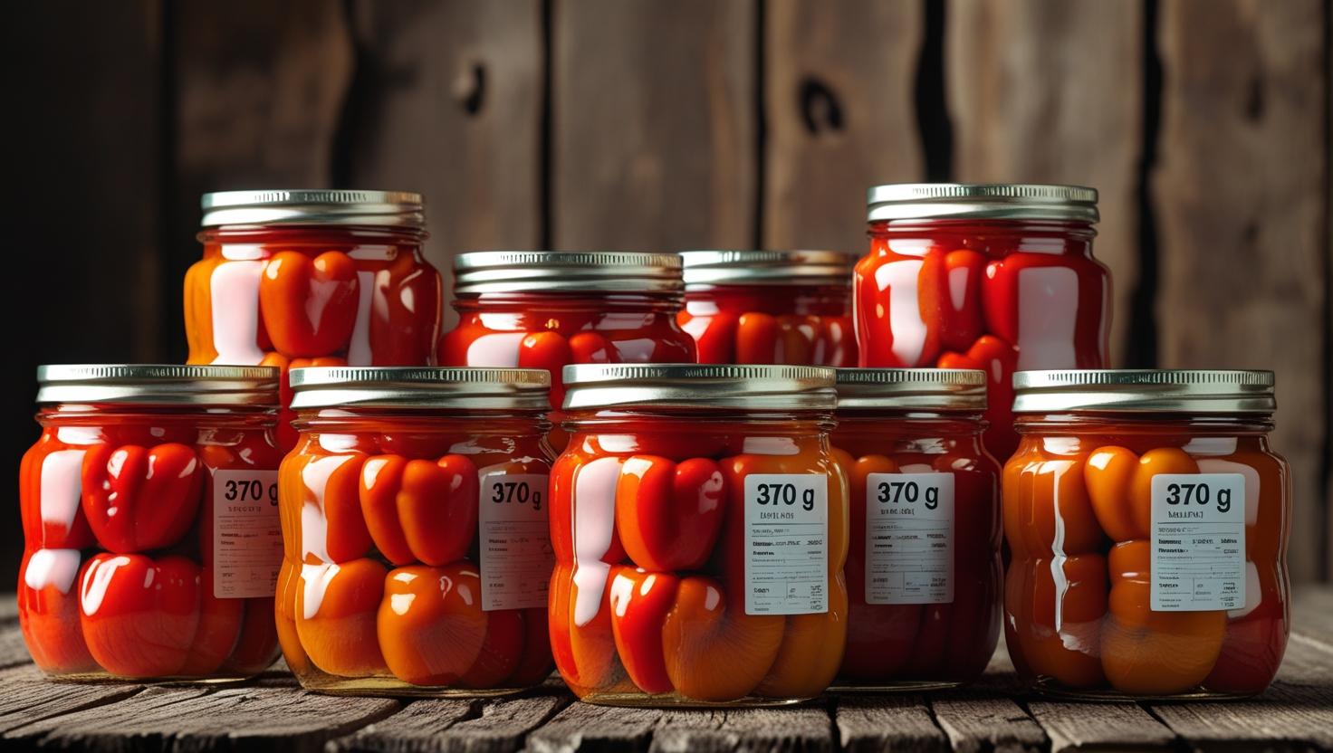Paprika-Konserven